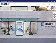 Tablet Screenshot of euromed.com.tr